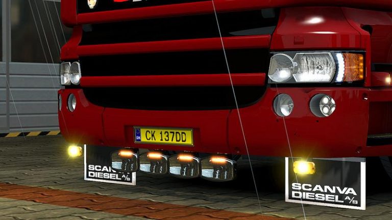 Abasstreppas Lights Mod V Euro Truck Simulator Mod Ets Mod