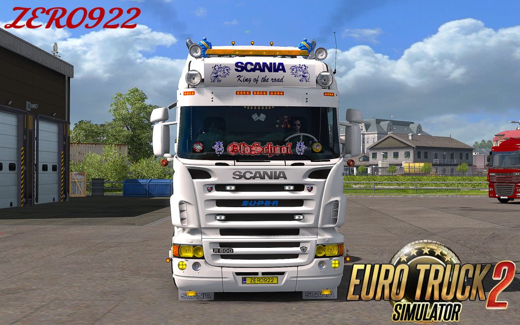 Scania R Streamline Rjl Window Sticker Mod Ets Euro Truck Simulator Mod Ets Mod