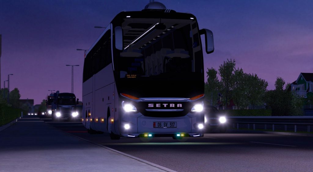 SETRA 517 BUS HDH 2017 MOD V3 FOR ETS2 1.27 - Euro Truck Simulator 2 ...