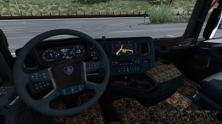 Scania New Generation Interior Danish Yellow V Ets Euro Truck Simulator Mod Ets Mod