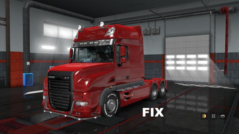 Fix For Truck Daf Xt Rework V Ets Euro Truck Simulator Mod Ets Mod