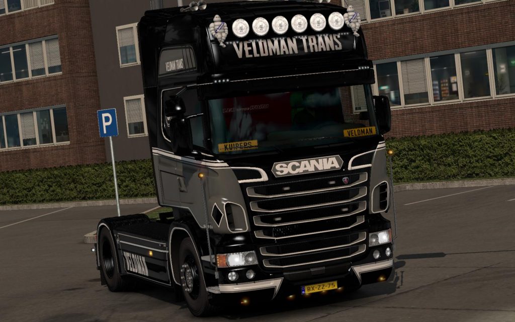 Scania RJL Veldman Transport Holland 1 32 X ETS2 Euro Truck Simulator