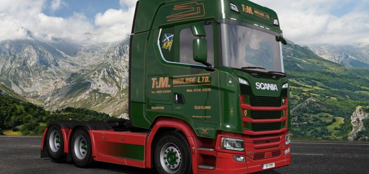 Ristimaa Next Gen Scania S Tandem Skin V1 0 Ets2 Euro Truck